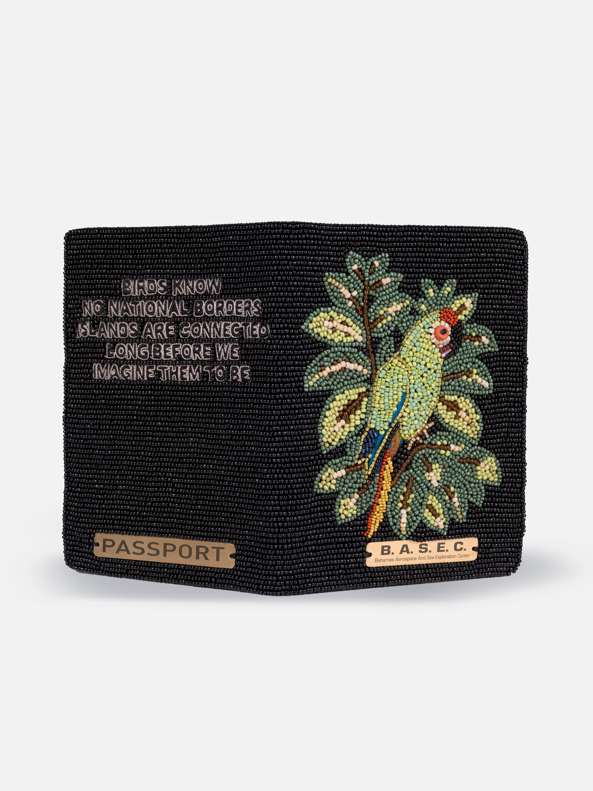 Bahama Parrot Passport Holder