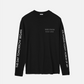 The Day Tomorrow Began Black Longsleeve