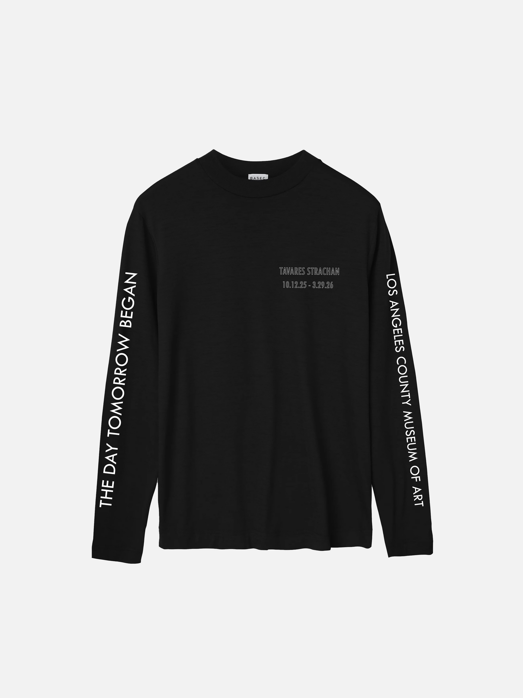 The Day Tomorrow Began Black Longsleeve