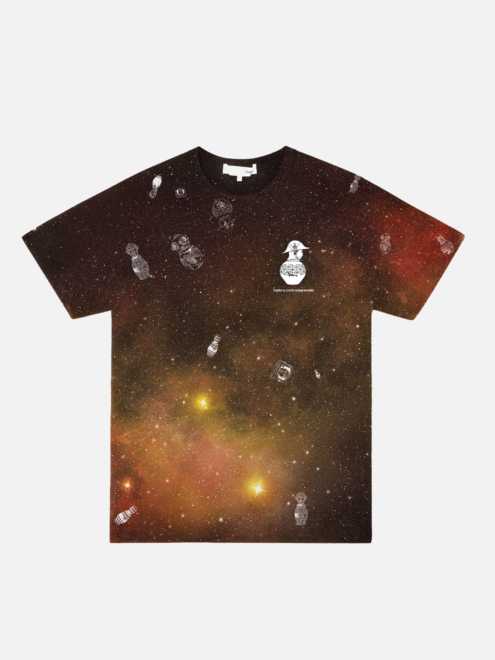 Comme des Garçons x B.A.S.E.C. - There is Light Somewhere Galaxy T-Shirt