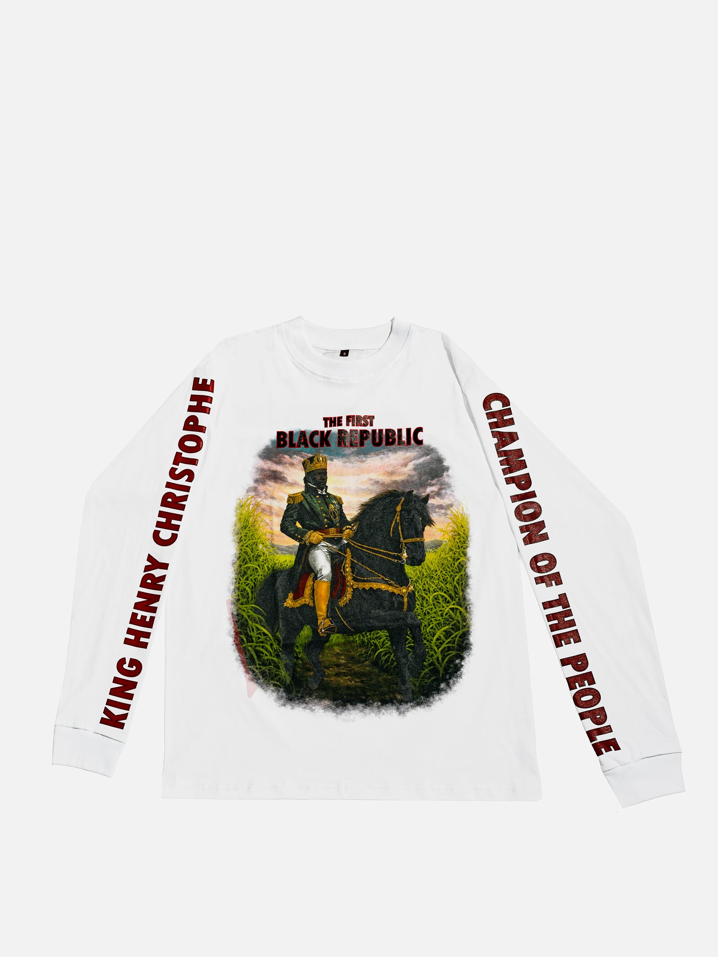 King Henry Christophe White Longsleeve