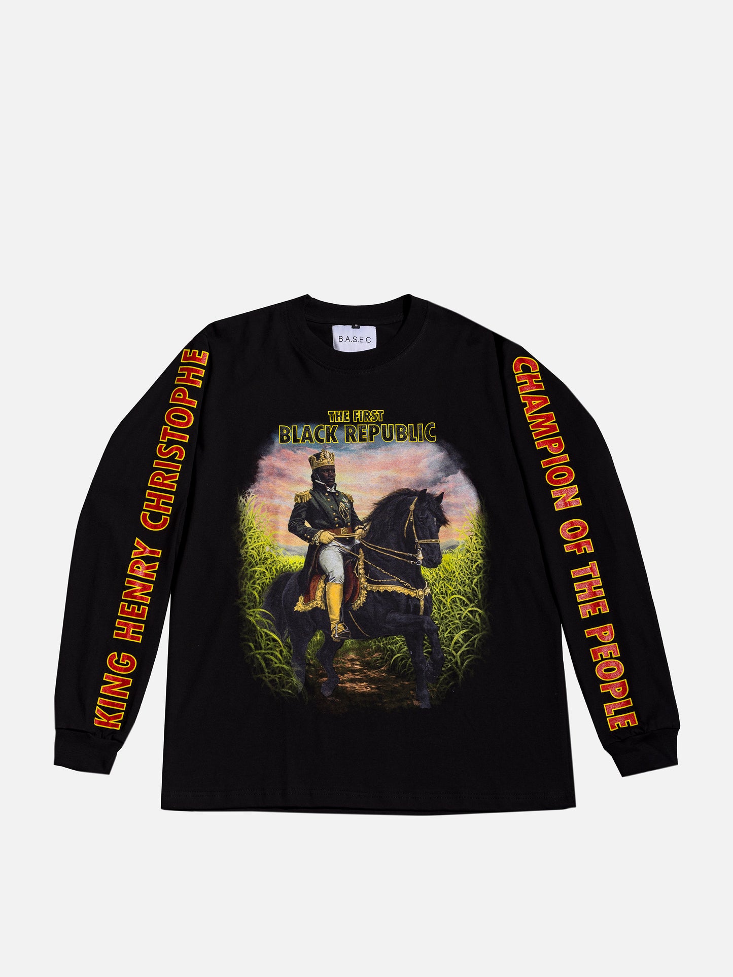 King Henry Christophe Black Long Sleeve