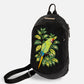 Black Bahama Parrot Crossbody Sling