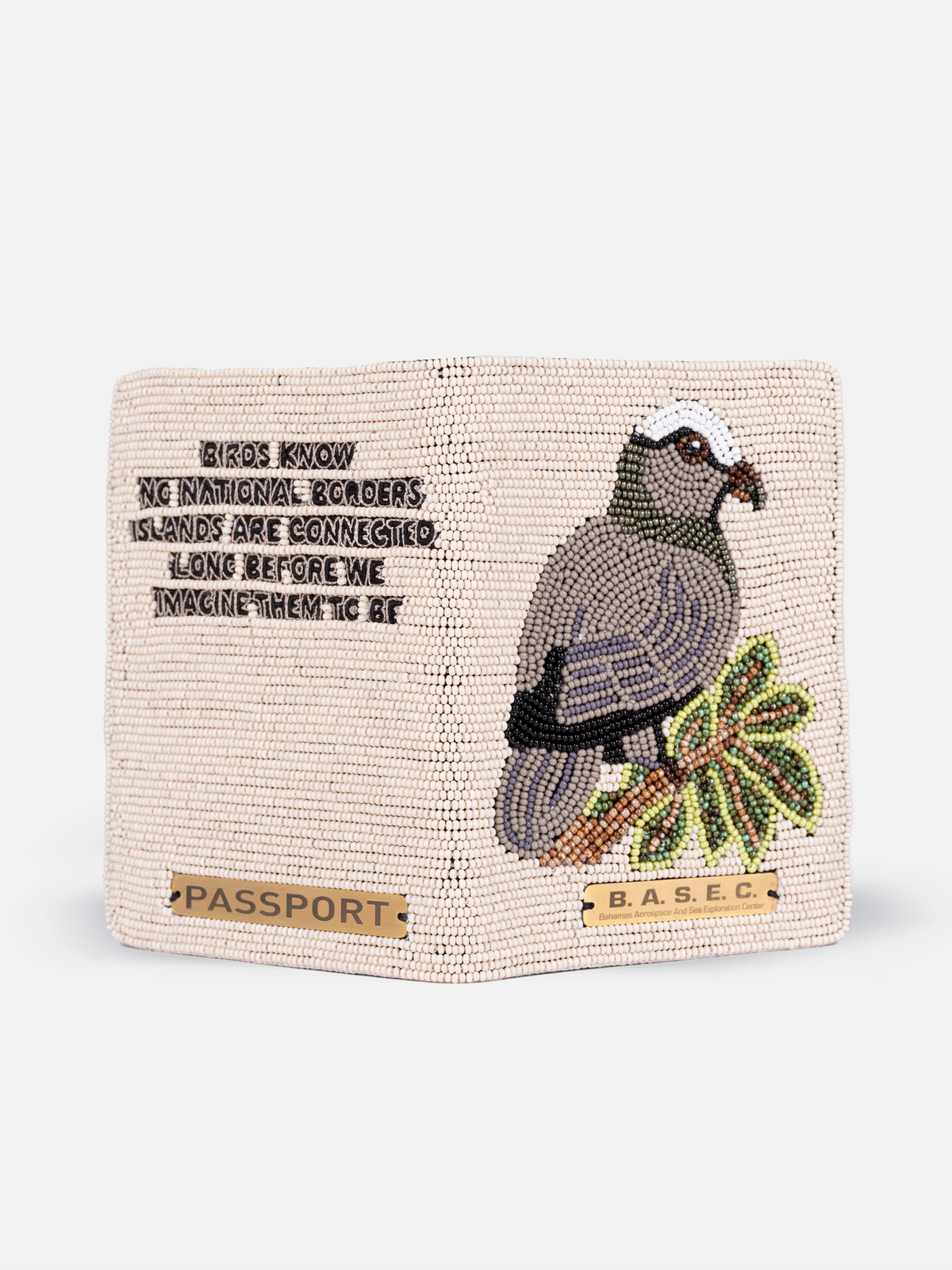 White-Crowned Pigeon Passport Holder