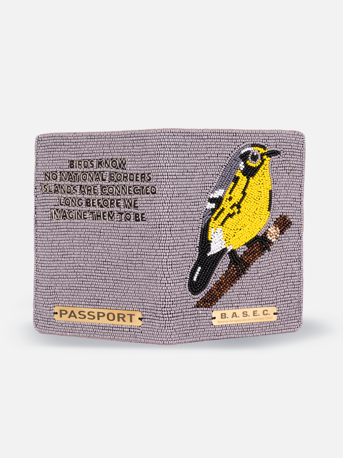 Yellow-Throated Warbler Passport Holder