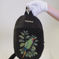 Black Bahama Parrot Crossbody Sling